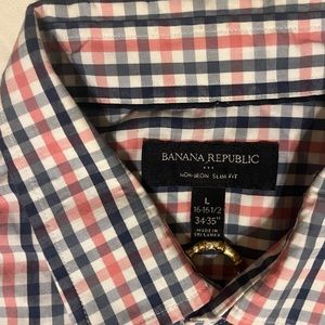 Banana Republic Dress Shirt 100% Cotton